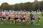 Girls Under-15s relay, 2025 Northern Cross Country Relays, Graves Park, Sheffield. Photo: David T. Hewitson/Sports for All Pics